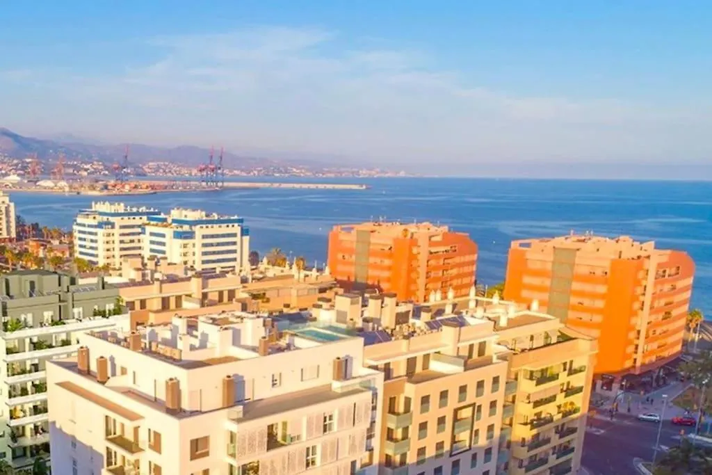 Alma Malaguena: 1Era Linea Playa Apartment Malaga 0*,  Spain