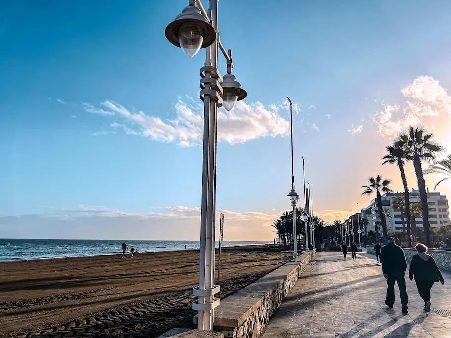 Apartament Alma Malaguena: 1Era Linea Playa Malaga